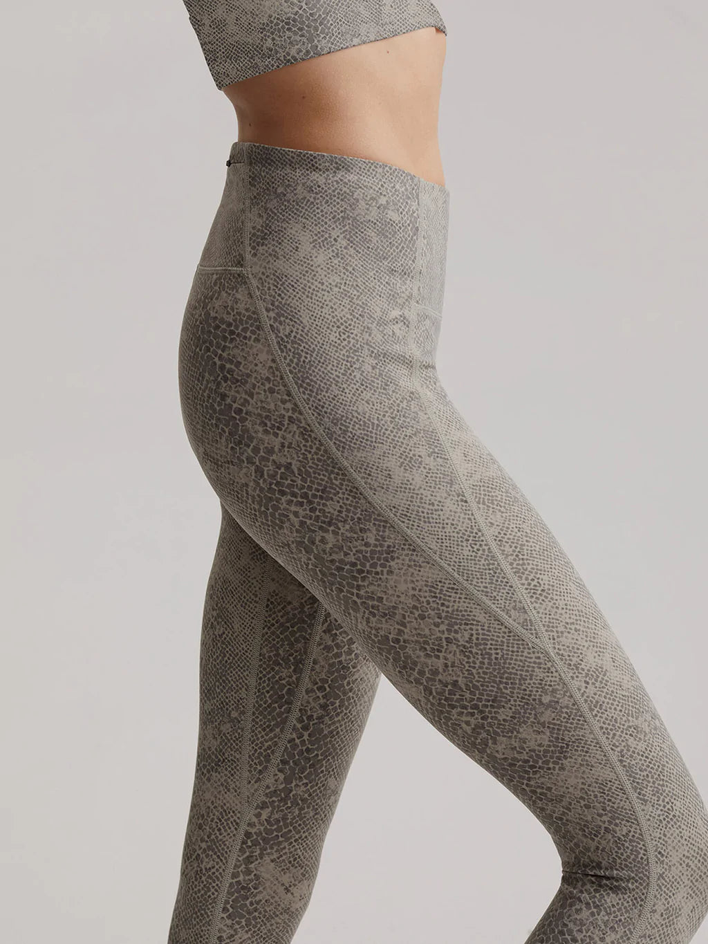 Let's Go Night Running Leggings ~ Seneca Rock Watersnake