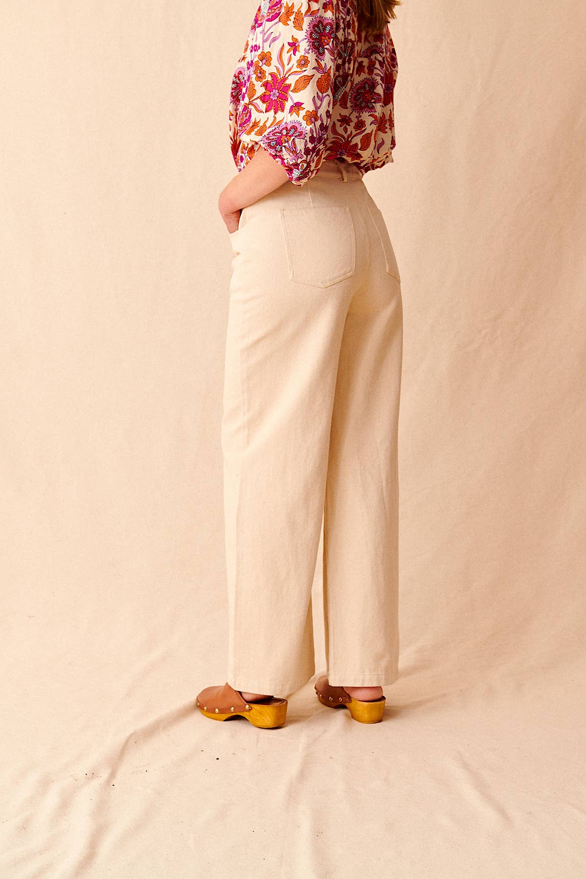 Nucia high-waisted trousers