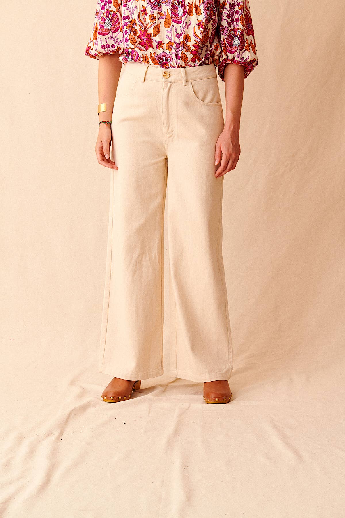 Nucia high-waisted trousers