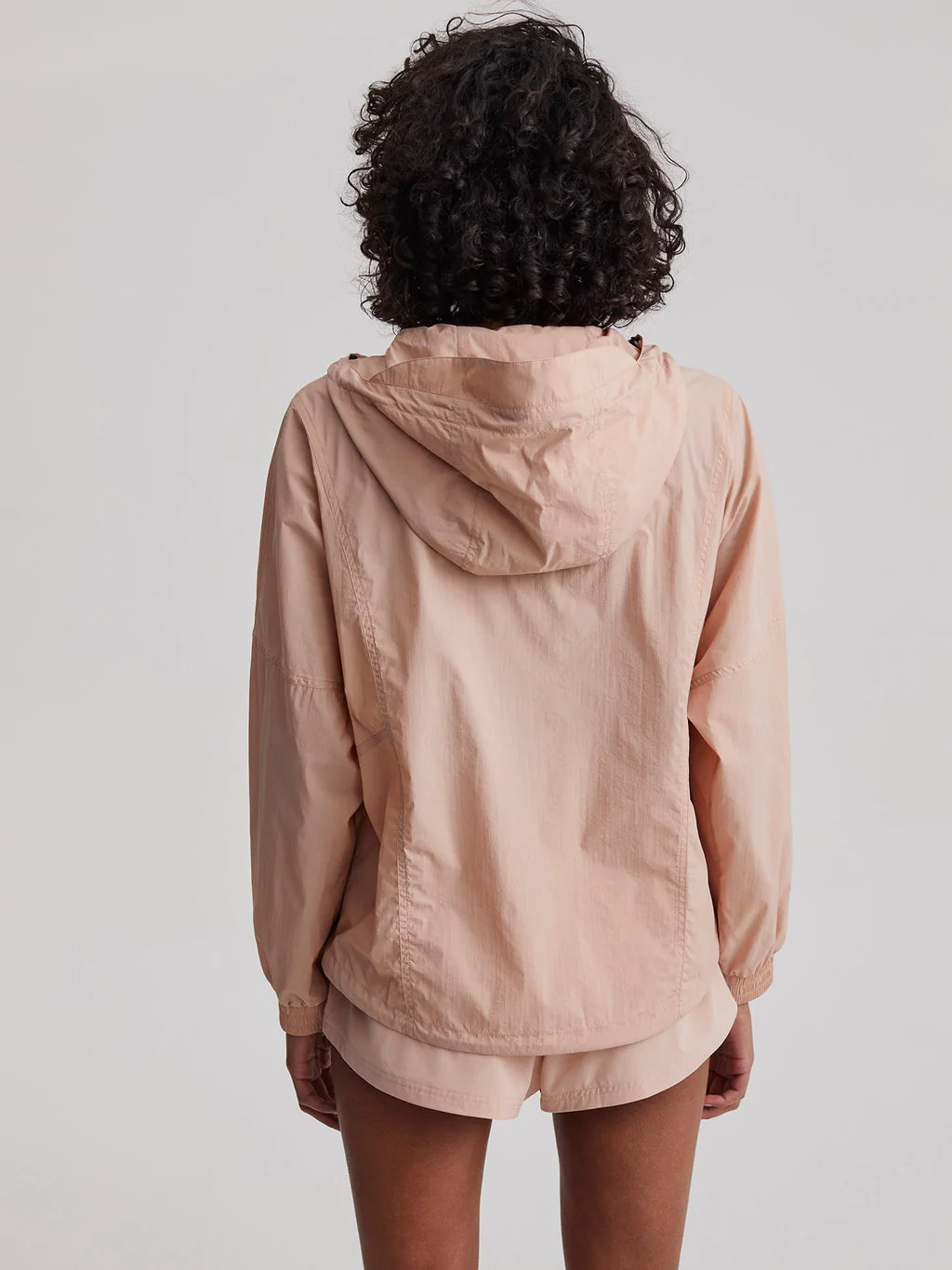 Blake Windbreaker Jacket ~ Mahogany Rose