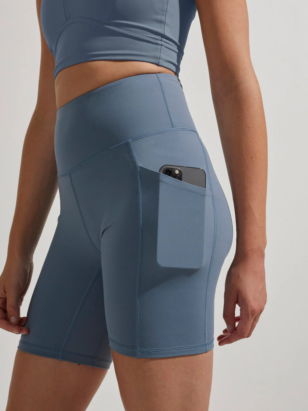 Lets Go Pocket Shorts ~ Blue Mirage